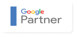 Carrier Blue Logo of Google Partner